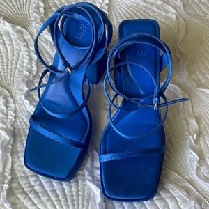Zara chunky heels